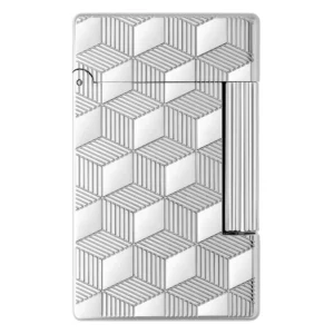 Isqueiro Dupont Initial Cube Paladium