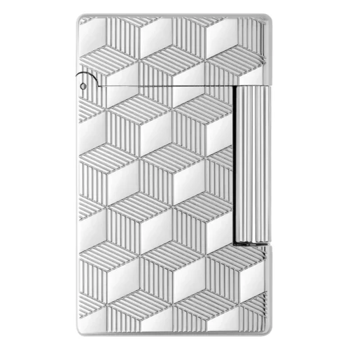 Isqueiro Dupont Initial Cube Paladium