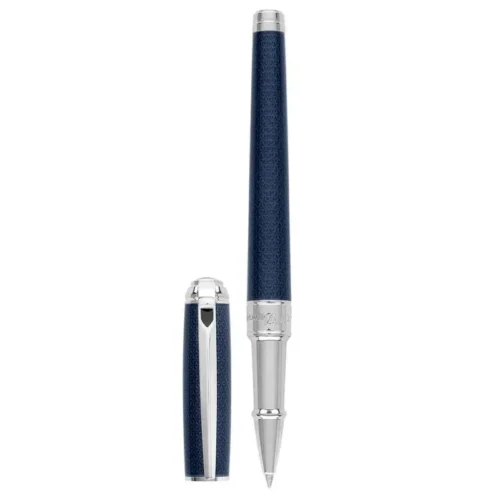 Esférografica ST Dupont Line-D Guilloche Azul