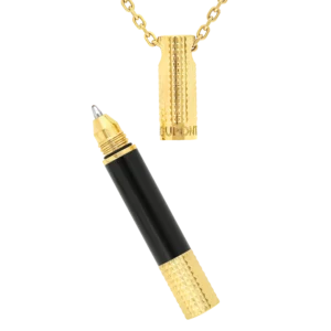 700005 Colar Mini Caneta ST Dupont Black/Golden