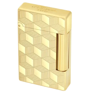 Isqueiro ST Dupont Initial Cube Y Gold