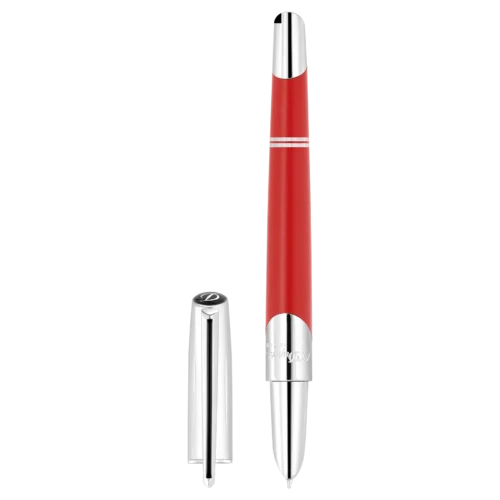 Caneta de Aparo ST Dupont Defi Mil Silv/Matte Red