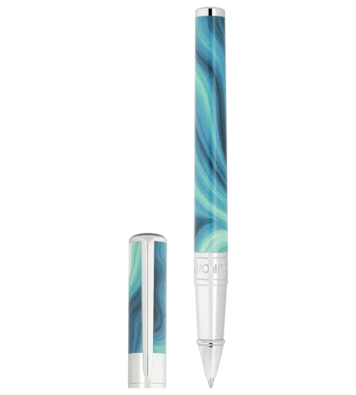 Rollerball ST Dupont Geode Blue/Chrom