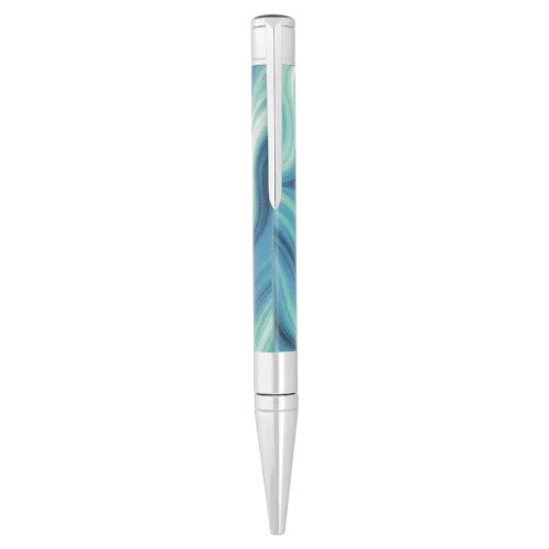 Esferografica ST Dupont Geode Blue/Chrom