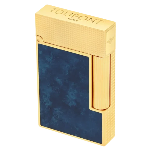 Isqueiro ST Dupont L2 Cling Popote Blue/YG