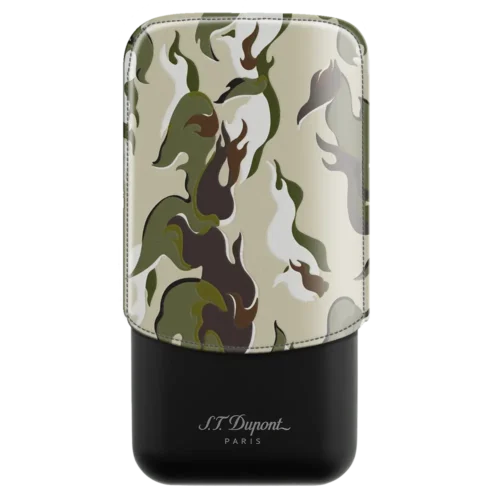 Charuteira ST Dupont Camo Green/Black